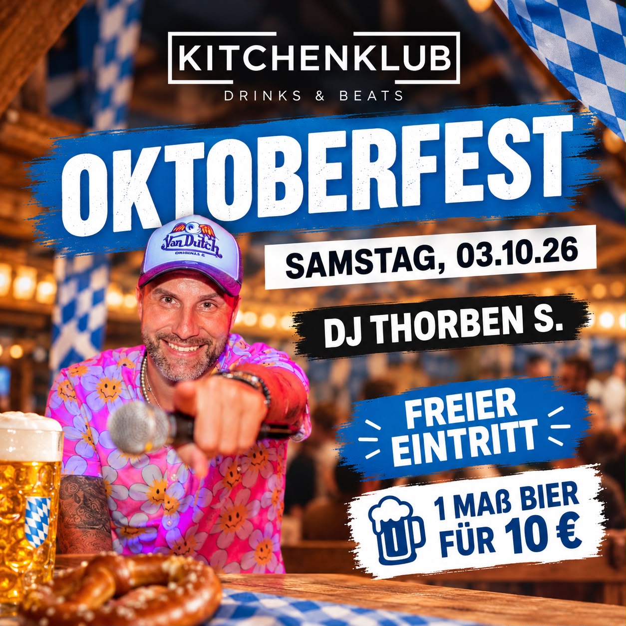 🍻 O’ZAPFT IS! – OKTOBERFEST IM KITCHENKLUB 🍻